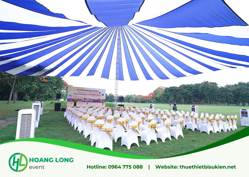 thiết bị tổ chức lễ khai giảng 